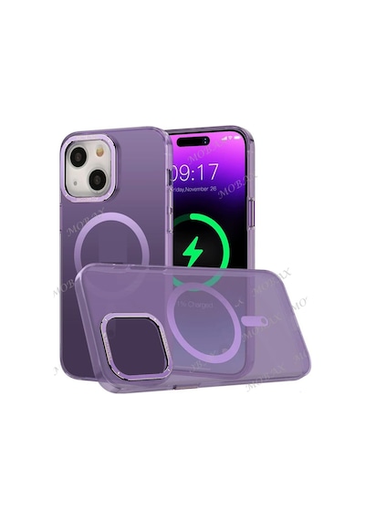 Apple Uyumlu iPhone 15 Kılıf Mat Kadifemsi Special Edition Pc Magsafe Kapak