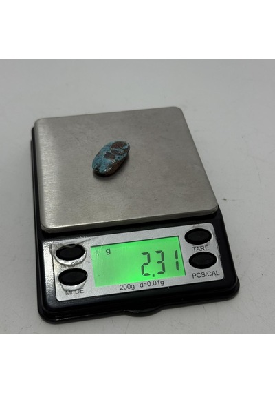Doğal İran Nişabur Firuze Turkuaz Taşı 11,5 Karat - 2,29 Gram