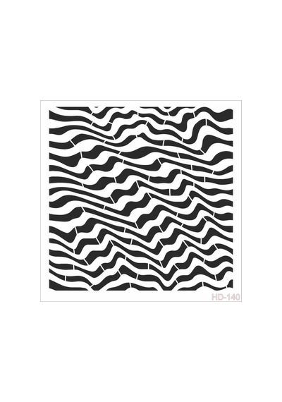 Hd140 Home Dekor Stencil 45x45