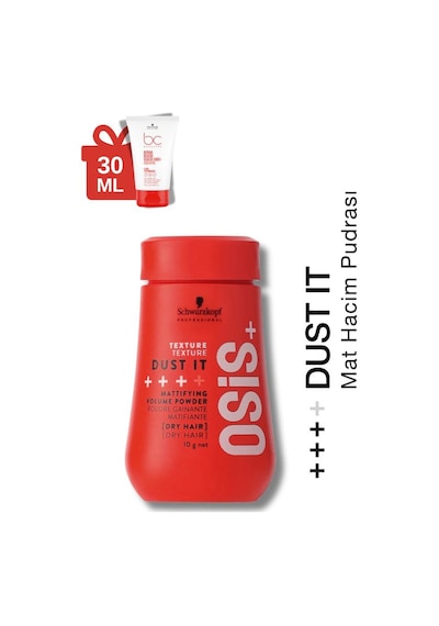 Dust It Güçlü Tutuş Mat Hacim Saç Pudrası 10g + Bc Kırık Uç Önleyici Serum 30ml
