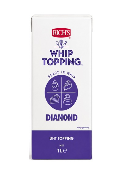 Richs Whip Topiing Diamond Sıvı Şanti 1 Kg