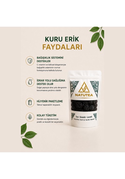 Natutea Kuru Erik 100 G Kuru Meyve