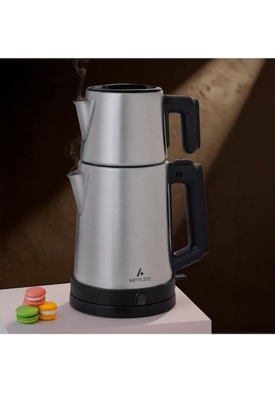 Ayrex Aryıldız Tea Luxe Çay Makinesi İnox Diğer