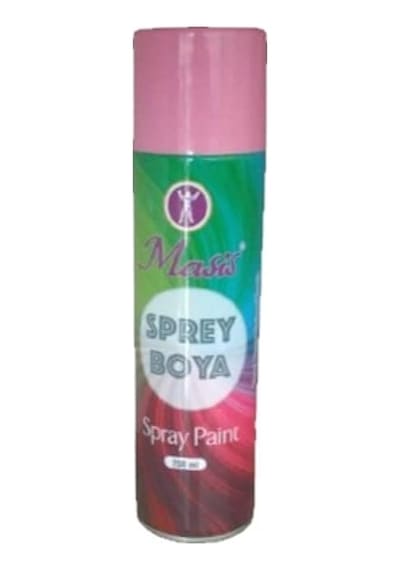 Sprey Boya 200 Ml Pembe Tek Renk