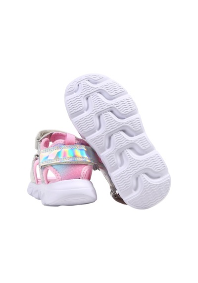 United Colors Of Benetton Pembe - Çok Renkli Kız Çocuk Sandalet Bnı-10113 Pembe