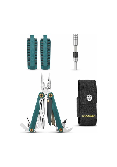 Leatherman Kamp Wave Alpha Cascadia Tam Set Full Paket Yeşil