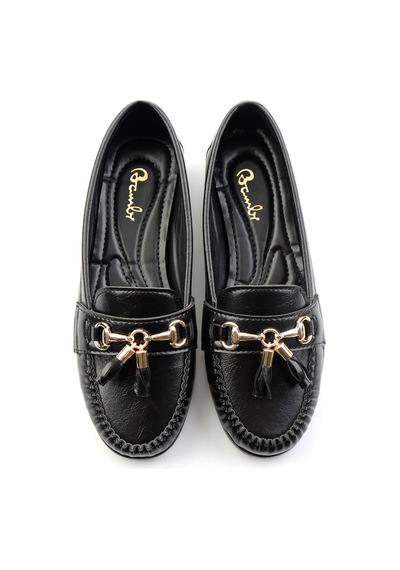 Siyah Kadın Loafer Ayakkabı K01140006242