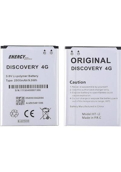 General Mobile Discovery One 4G Pil Batarya
