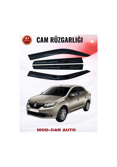 Ford Focus 2018+ Sedan Araca Özel Premium Cam Rüzgarlığı A+ Pianoblack