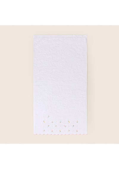 Soft Ales Yüz Havlusu - Ekru - 50x90 Cm Çok Renkli