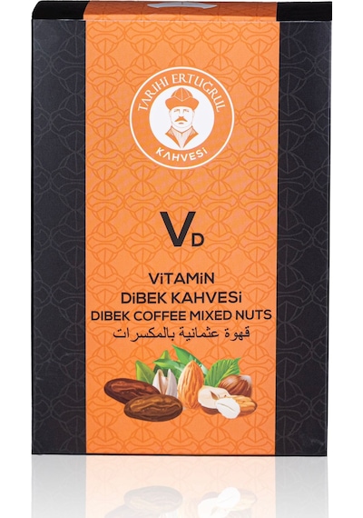Tarihi Ertuğrul Kahvesi Vitamin Dibek Kahvesi Kutu 200 G