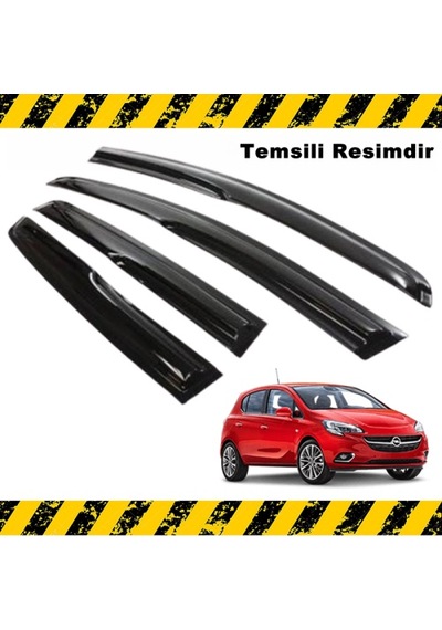 Opel Corsa E Mügen Cam Rüzgarlığı 2015-2019 Arası 4 Lü Set N11.36742