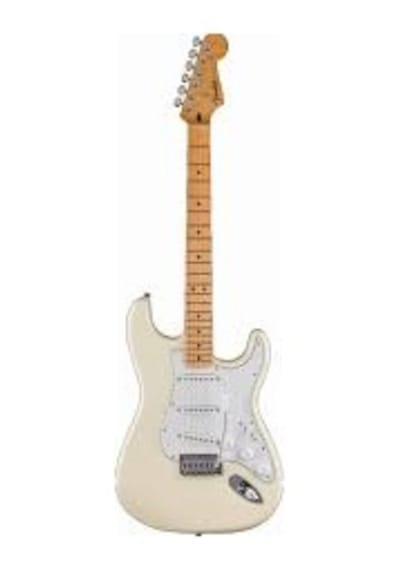 Fender Standard Stratocaster Akçaağaç Klavye Olympic White Elektro Gitar
