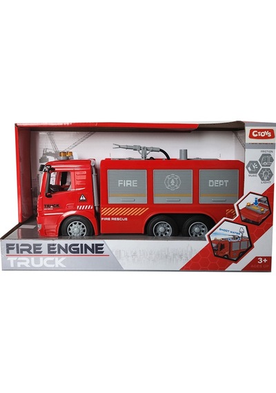 Ctoy Oyuncak Işıklı Ve Sürtmeli İtfaiye Aracı Ctoy-py8931b