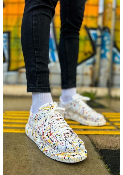 CH254 CST Pittura Erkek Ayakkabı 498 SARI / MAVI / KIRMIZI SPLUSH