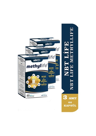 Nbt Life Methyllife 3 x 60 Kapsül