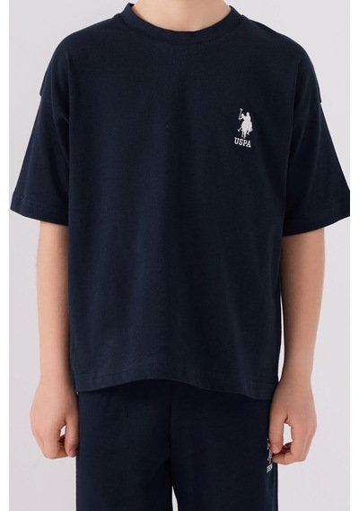 U.S. Polo Assn. Erkek Çocuk Lacivert Bermuda Takımı 5274-43669 Lacivert