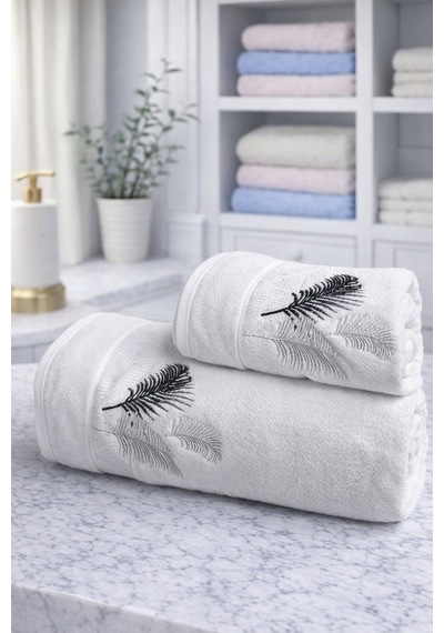 Özdilek Golden Palm Best Set Hamam Takımı Antrasit-a.gri Çok Renkli