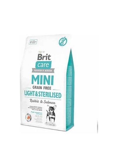 Mini Light Sterilised Tavşan Ve Somonlu Tahılsız Kısırlaştırılmış Köpek Maması 2 Kg