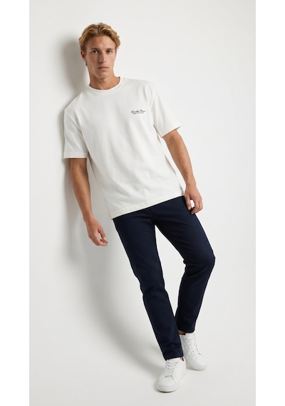 Redline Erkek Kısa Kol Regular Fit Tshirt Beyaz