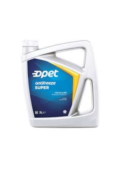 Opet Süper Antifreeze Dört Mevsim Mavi Antifriz 3 Litre Soğutma S
