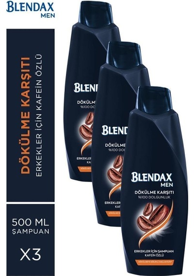 Blendax Kafein Özlü Şampuan 3 x 500 ML