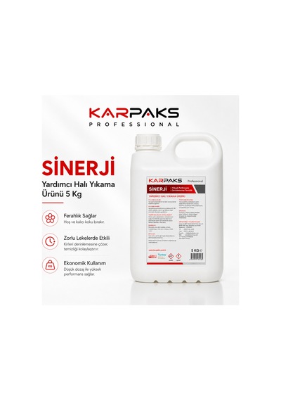 Sinerji Yardımcı Halı Yıkama Ürünü 5 Kg Tekli