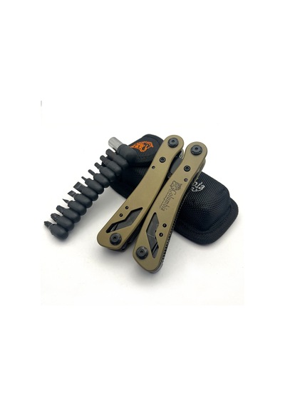 Columbia Company Np-4040 Çok Amaçlı Pense Ve Vidalama Seti - Haki