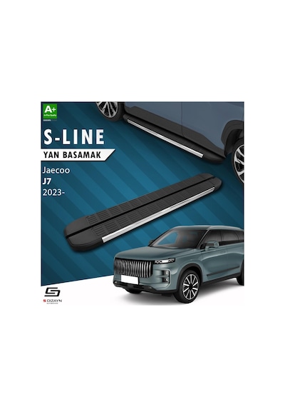 S-dizayn Jaecoo J7 S-line Krom Yan Basamak 183 Cm 2023 Üzeri