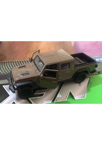 Oyuncak Metal Model Jeep 1 / 36 Çek Bırak Yeşil Rubicon Gladiatör