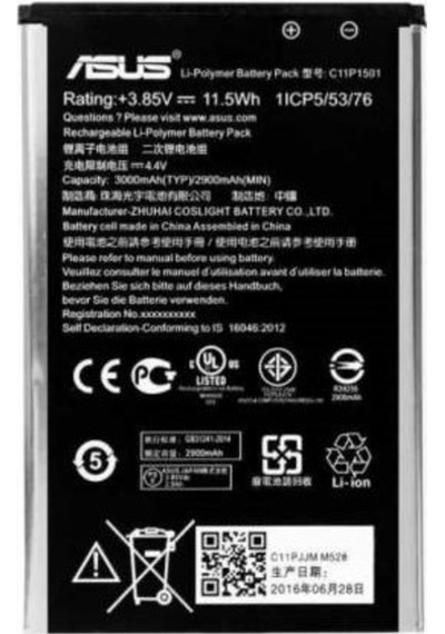 Asus Zenfone 2 Lazer 5.5 İnç (ZE550KL) C11P1501 Batarya Pil 3000