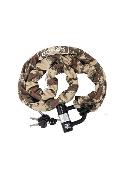 Armor 712 Mv 180cmx12mm Titanyum Ve Bor Alaşımlı Yüksek Güvenlikli Çelik Zincir+16mm Ubar Kilit