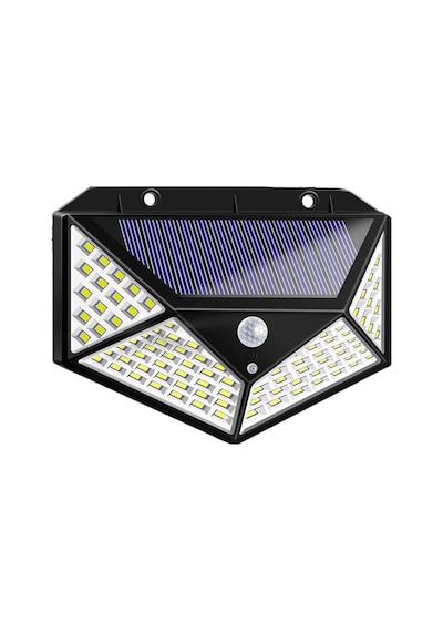 Solar Bahçe Aydınlatma 100 Ledli Fotoselli Güneş Enerjili Lamba (547253809) Diğer