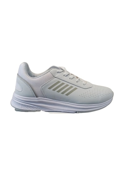M.P. 222-2712 Zn Beyaz Cilt Sneaker Ayakkabı