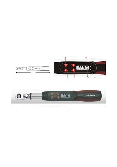 Spero 112-1006 Dijital Tork Anahtarı 0,3-6 Nm