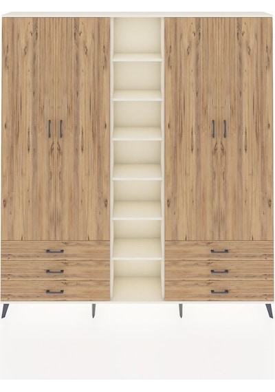 Arges Dolap 13 Raflı 6 Çekmeceli 2 Askılı 220x30x243 Aytaşı-çam/çam Atlas Çam/atlas Çam Arges Dolap 13 Raflı 6 Çekmeceli 2 Askılı 220x30x243 Aytaşı-çam/çam Atlas Çam/atlas Çam