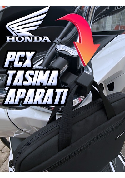Honda Pcx 125 150 Uyumlu Gidon Poşet Askısı Kancası Taşıma Aparatı Siyah