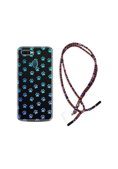 Oppo A5S Kılıf Rasta Boyun Askılı Patiler 1858