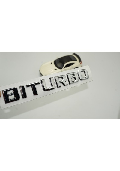 Biturbo Krom Abs Bagaj Yazı Logo