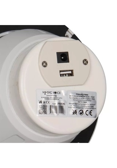 Hubrendy Sh Magicvoice 65-2bq5s 6.5 Usb'li 60 Watt Çiftli Marine Horn Hoparlör
