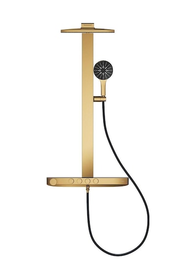 Rainshower Aqua Pure Duvara Monte Termostatlı Duş Sistemi - 100964gl00 Altın