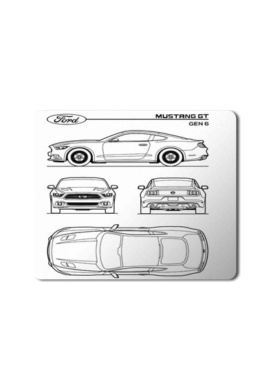 Mustang Mouse Pad Mousepad