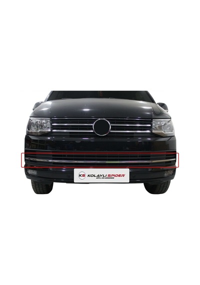 Volkswagen Caravelle T6 Ön Tampon Çıtası 3 Prç 2015 ve Sonrası