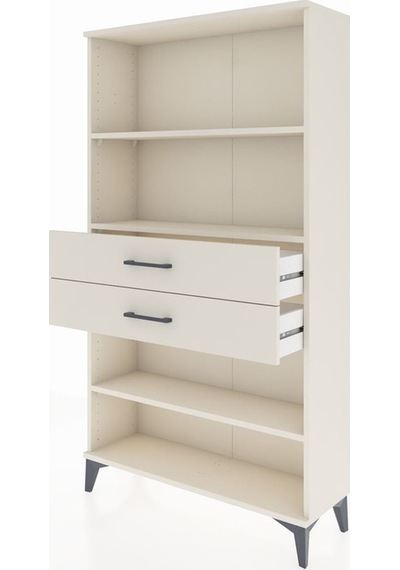 Arges Dolap 3 Raflı 2 Çekmeceli 88x30x163 Aytaşı-aytaşı Aytaşı