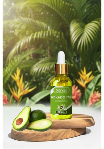 Avokado Yağı 20 Ml Soğuk Sıkım %100 Saf Cilt Ve Saç Bakım Yağı 20 ML