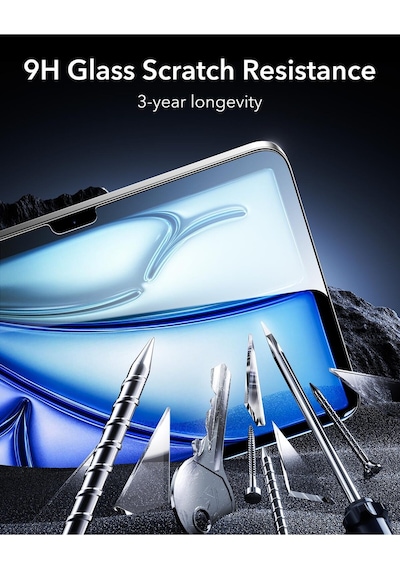 iPad Uyumlu  Air 11 M2-m3 2025 Ultrafit Armorite Ekran Koruyucu 2 Adet