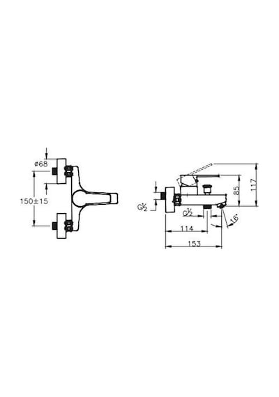 Artema A42870 Nora S Banyo Bataryası Krom