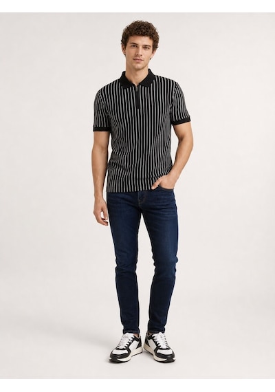LOFT Regular Fit Erkek Polo K.kol Lf2042294 Q1.v1 Siyah