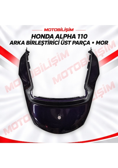Honda Alpha 110 Uyumlu Arka Birleştirici Üst Parça Mor