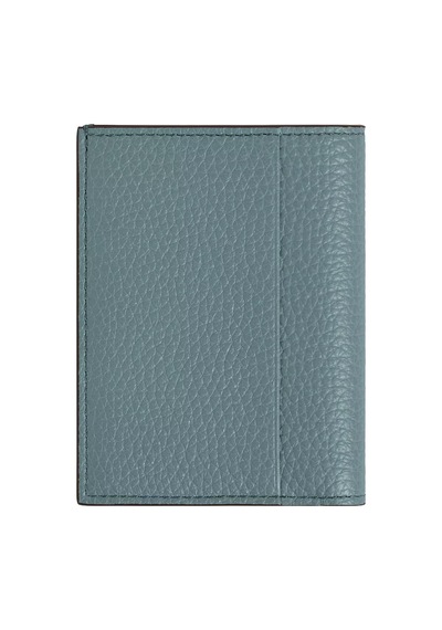 Montblanc Grain Deri 4 Bölmeli Cüzdan 222997 Mavi